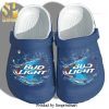 Bud Light Beer Gift For Lover Full Printing Crocs Crocband