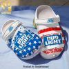 Bud Light Rainbow Beer Crocs Classic A124 Gift For Lover Crocs Crocband Clog