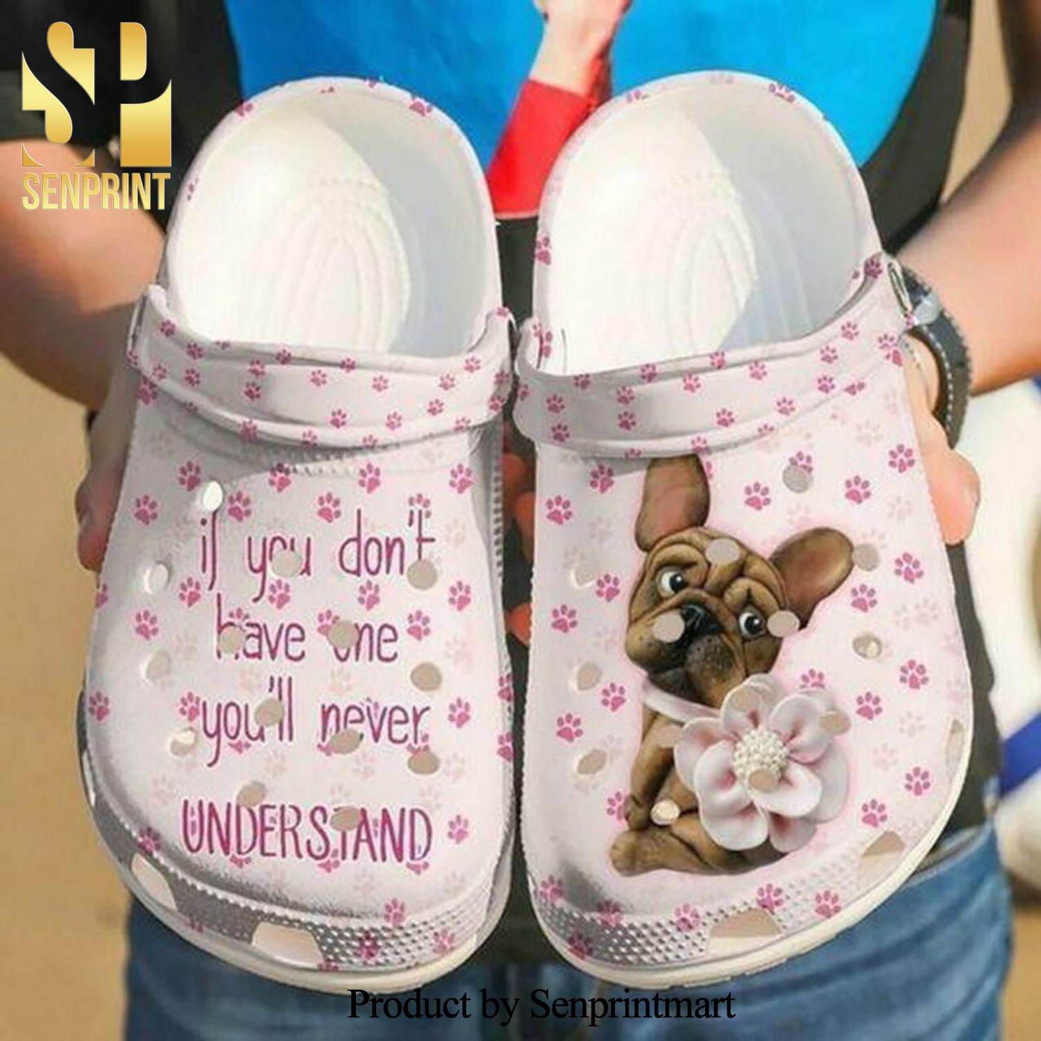 Bulldog Mama Personalized Gift For Lover Street Style Crocs Shoes