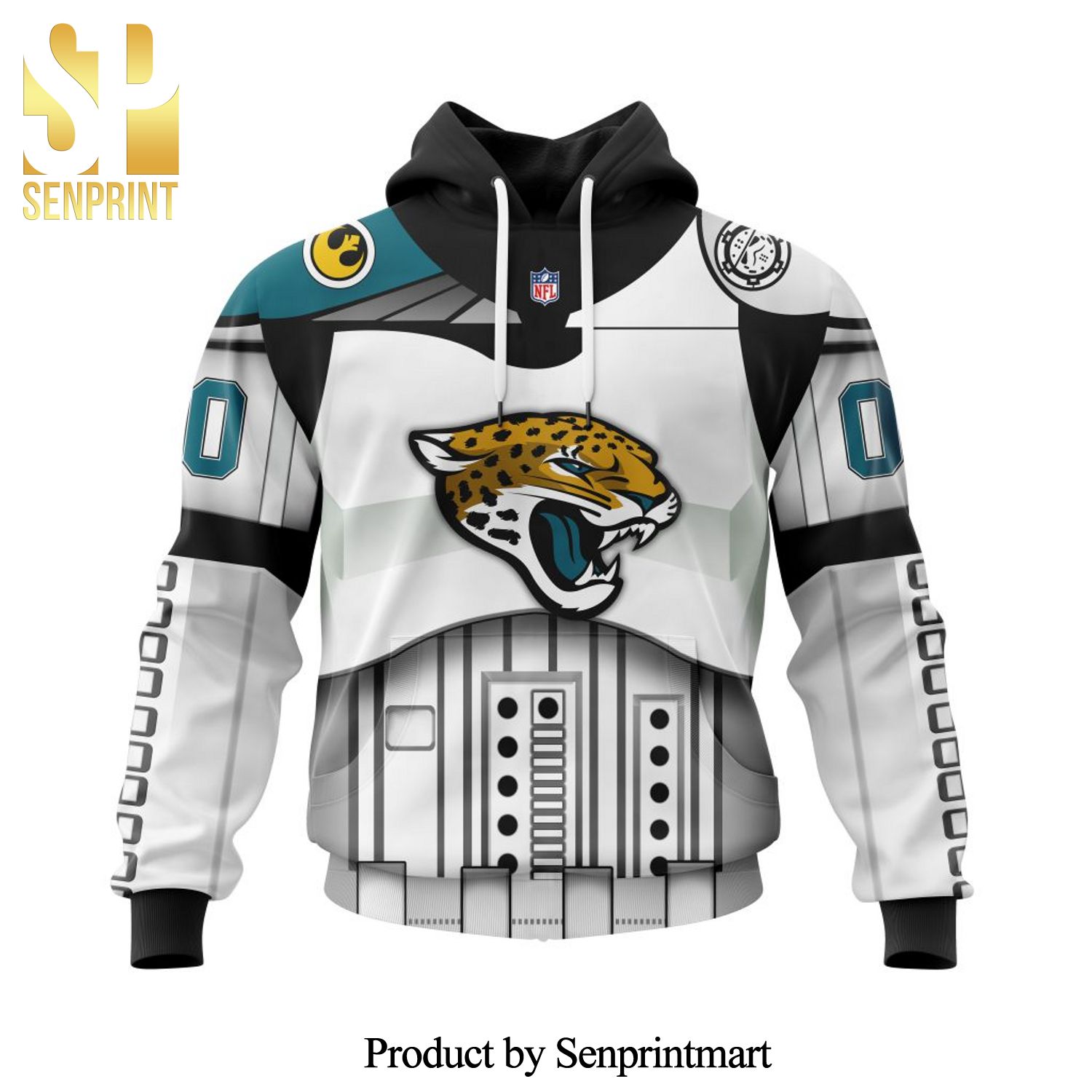Jacksonville Jaguars Version Star Wars May The 4th Be With You All Over Printed Shirt