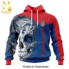 LIGA MX Chivas Guadalajara Version Sugar Skull Full Printing Shirt