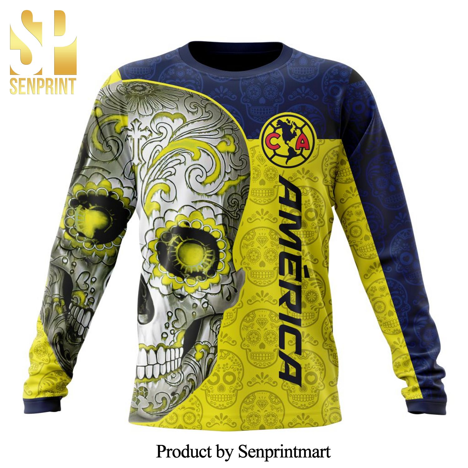 Louis Vuitton Yellow Version Classic Symbol Pattern Full Printed Shirt -  Senprintmart Store