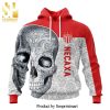 LIGA MX Club Necaxa Version Sugar Skull Full Printing Shirt