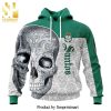 LIGA MX Club Puebla Version Sugar Skull Full Printing Shirt