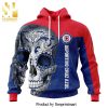 LIGA MX Deportivo Toluca Version Sugar Skull Full Printing Shirt