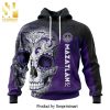 LIGA MX Mazatlan FC Version Sugar Skull Full Printing Shirt