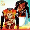 Kyojuro Rengoku Flame Hashira Demon Slayer Anime Knitted Ugly Christmas Sweater