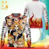 Kyojuro Rengoku Demon Slayer Anime Knitted Ugly Christmas Sweater