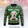 Labrador Retriever Noel Tree Knitted Ugly Christmas Sweater