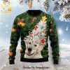 Labrador Retriever Merry Xmas Knitted Ugly Christmas Sweater