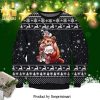 Labrador Retriever Ride Car Knitted Ugly Christmas Sweater