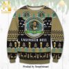 Lady Belfield Out Of Africa Poster Knitted Ugly Christmas Sweater