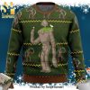 Labrador Retriever Fire Knitted Ugly Christmas Sweater