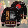 Learn Japanese Is Easy Knitted Ugly Christmas Sweater