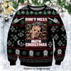 Leatherface Jason Voorhees Friday the 13th Horror Movie Halloween Knitted Ugly Christmas Sweater