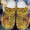 Butterfly Flower 5 Gift For Lover Rubber Classic Crocs Crocband Clog