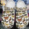 Butterfly Golden New Outfit Crocs Crocband Adult Clogs