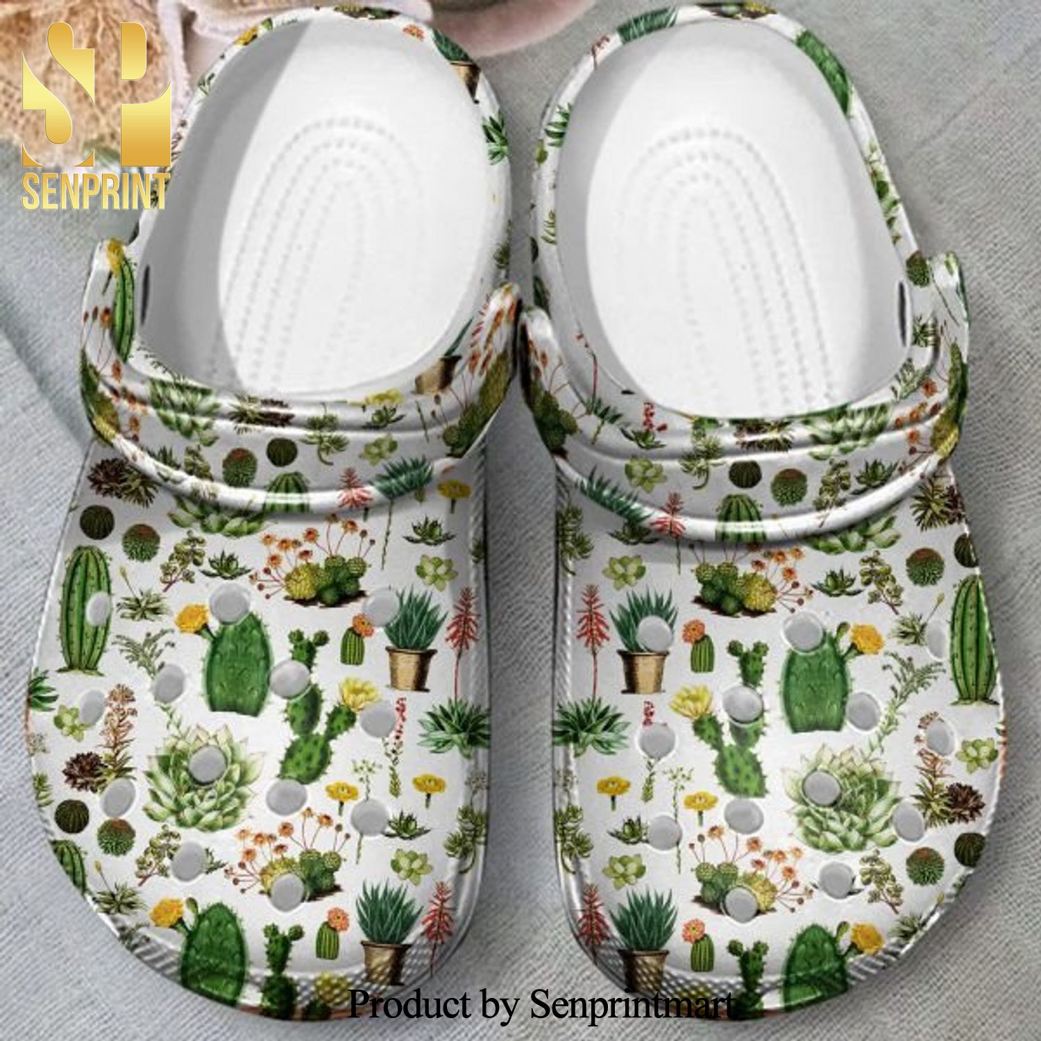 Cactus Croc Shoes Crocband For Men And Women Street Style Crocs Crocband Adult Clogs