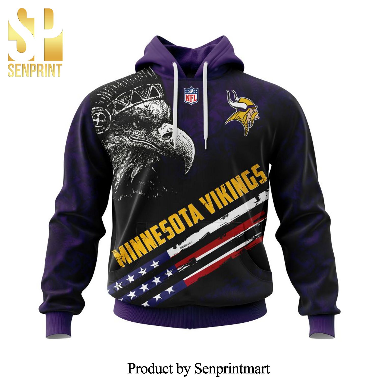 National Football League Minnesota Vikings For Sport Fans 3D Shirt