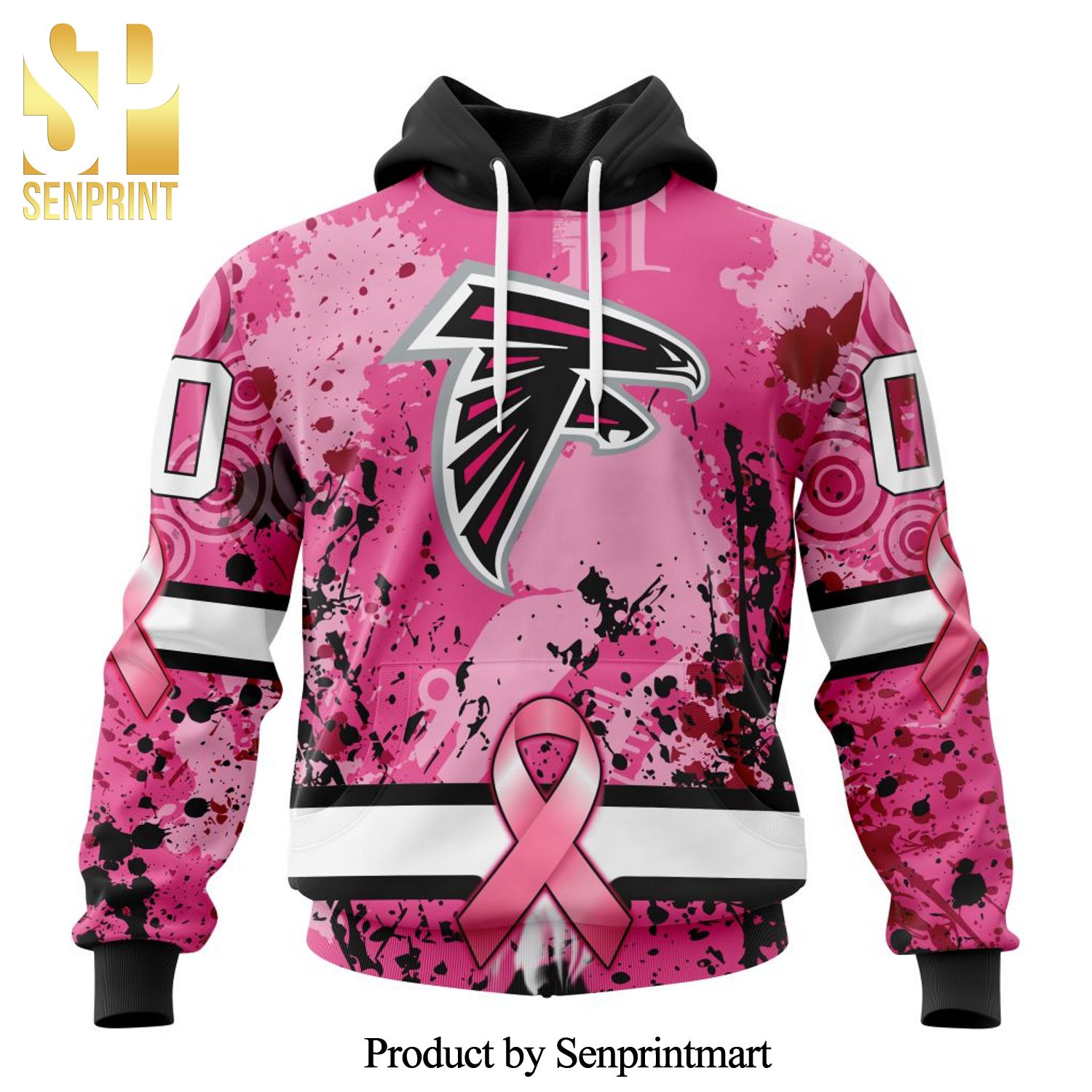 NFL Atlanta Falcons Specialized Version In October We Wear Pink Breast Cancer All Over Printed Shirt