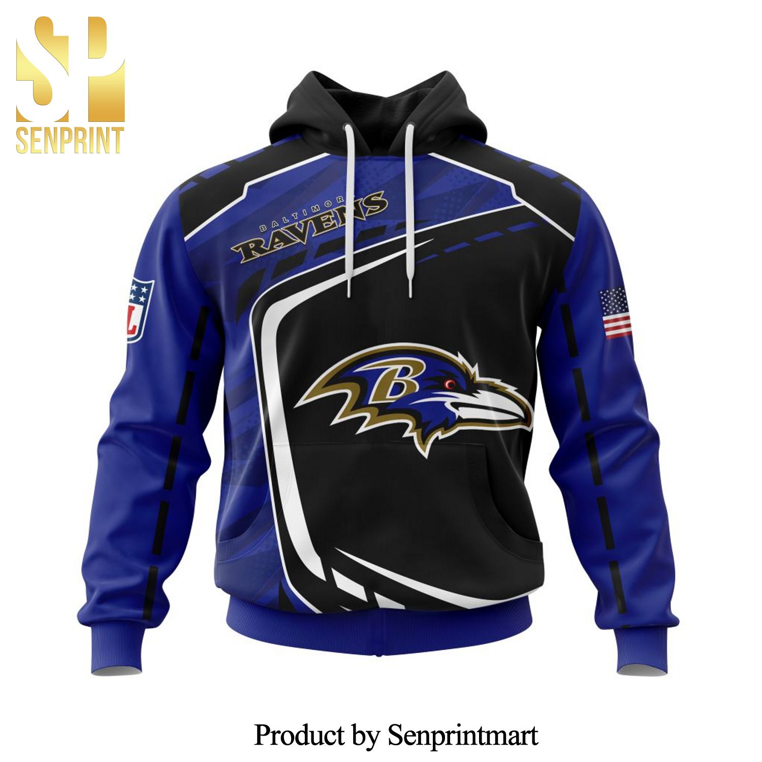 NFL Baltimore Ravens For Sport Fans All Over Printed Shirt