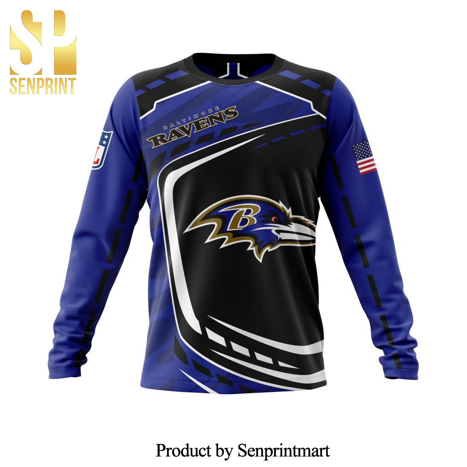 NFL Baltimore Ravens For Sport Fans All Over Printed Shirt