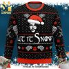 Let It Snow Jon Game Of Thrones Premium Knitted Ugly Christmas Sweater