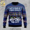 Let It Snow Knitted Ugly Christmas Sweater