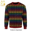 Liberty Ale Anchor Brewing San Francisco Logo Knitted Ugly Christmas Sweater