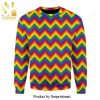 Lgbtq+ Christmas Tree Knitted Ugly Christmas Sweater