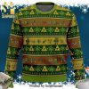 Light Yagami Death Note Naughty List Manga Anime Knitted Ugly Christmas Sweater