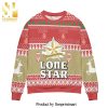 Lord Of The Rings Anneau Seigneur Des Anneaux Snowflake Pattern Knitted Ugly Christmas Sweater – Green