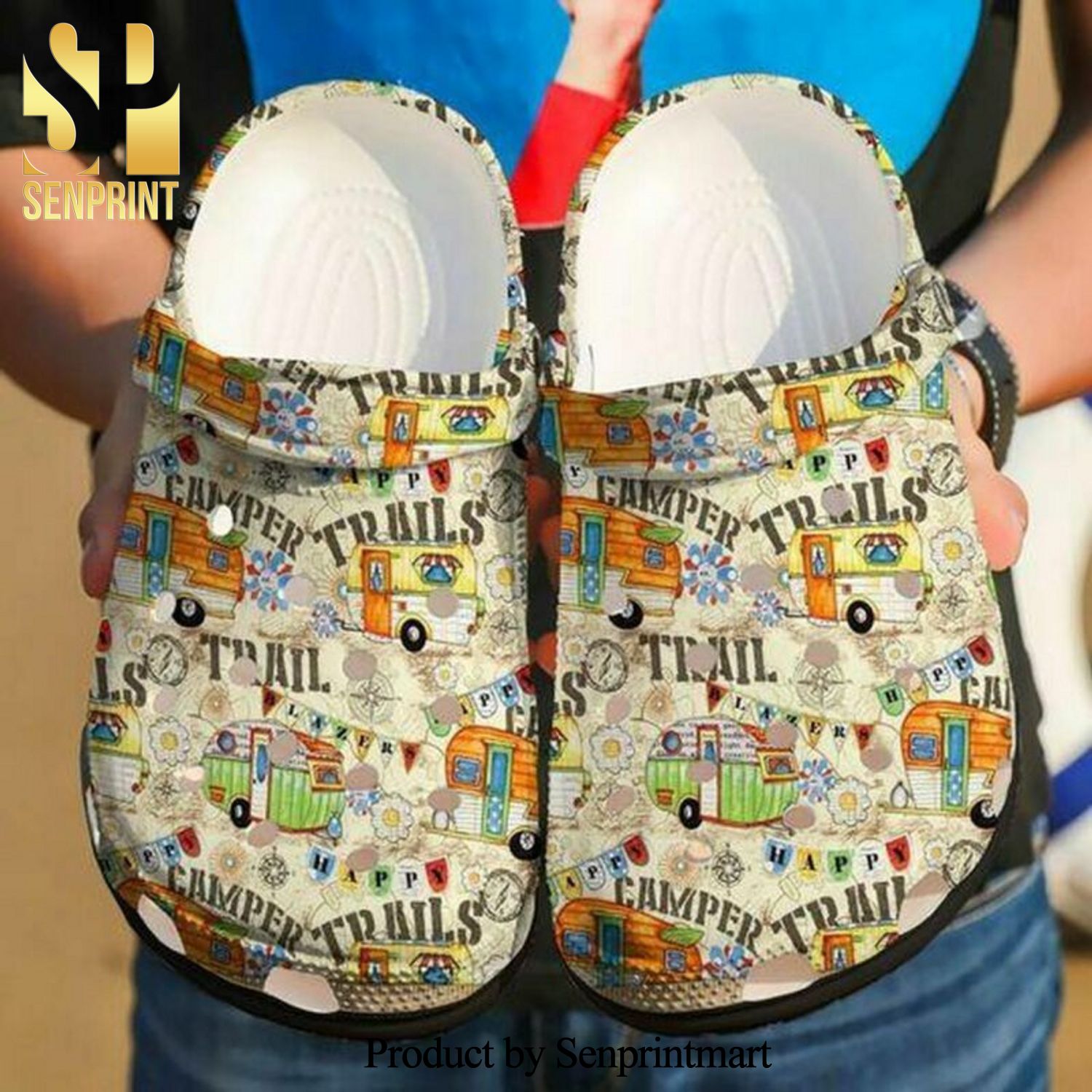 Camper Trulls Personalized Gift For Lover New Outfit Crocs Classic