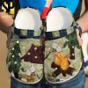 Camping Camper In The Night All Over Printed Unisex Crocs Crocband Clog