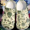 Camping Crocs Juts Go Crocs Summer Camping Shoes Happy Camper Comfy Foot All Over Printed Crocs Sandals