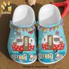 Camping Caravan Full Printing Crocs Crocband Adult Clogs