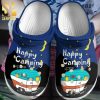 Camping crocs Juts go crocs Summer camping shoes Happy camper Full Printing Crocs Crocband Clog