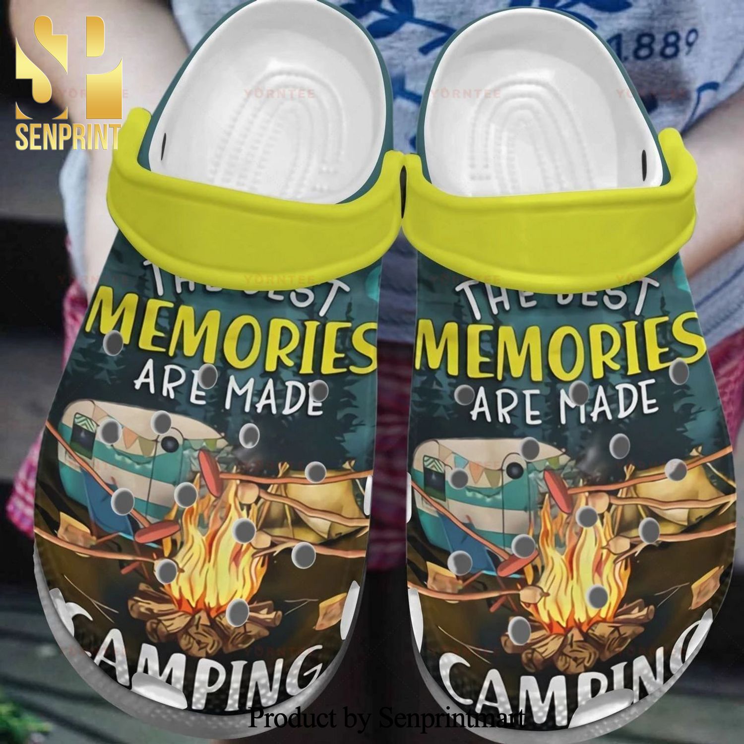 Camping Lovers The Best Memories Are Made Gift For Lover Hypebeast Fashion Crocs Sandals