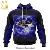 NFL Baltimore Ravens Version Hunting Camo All Over Printed Shirt