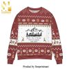 Lord Of The Rings Middle Earth’s Annual Mordor Fun Snowflake Knitted Ugly Christmas Sweater