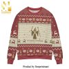 Lorelai Gilmore Girls I Smell Snow Knitted Ugly Christmas Sweater