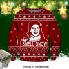 Loren Visser Blood Simple Christmas Knitted Ugly Christmas Sweater