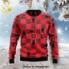 Love Snowman Knitted Ugly Christmas Sweater