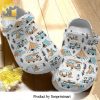 Camping Trailer Pattern Crocs Camping crocs Summer camping shoes Happy camper All Over Printed Classic Crocs Crocband Clog