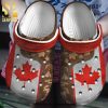 Canada With Symbols For Men And Women Gift For Fan Classic Water Full Printed Classic Crocs Crocband Clog