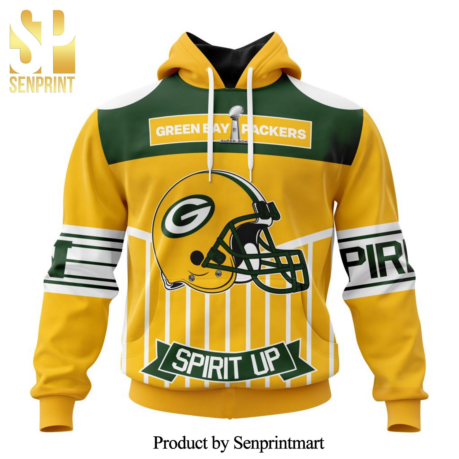 NFL Green Bay Packers For Sport Fans With Art All Over Printed Shirt