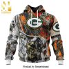 NFL Green Bay Packers Personalized Name And Number With United States Flag All Over Printed Shirt