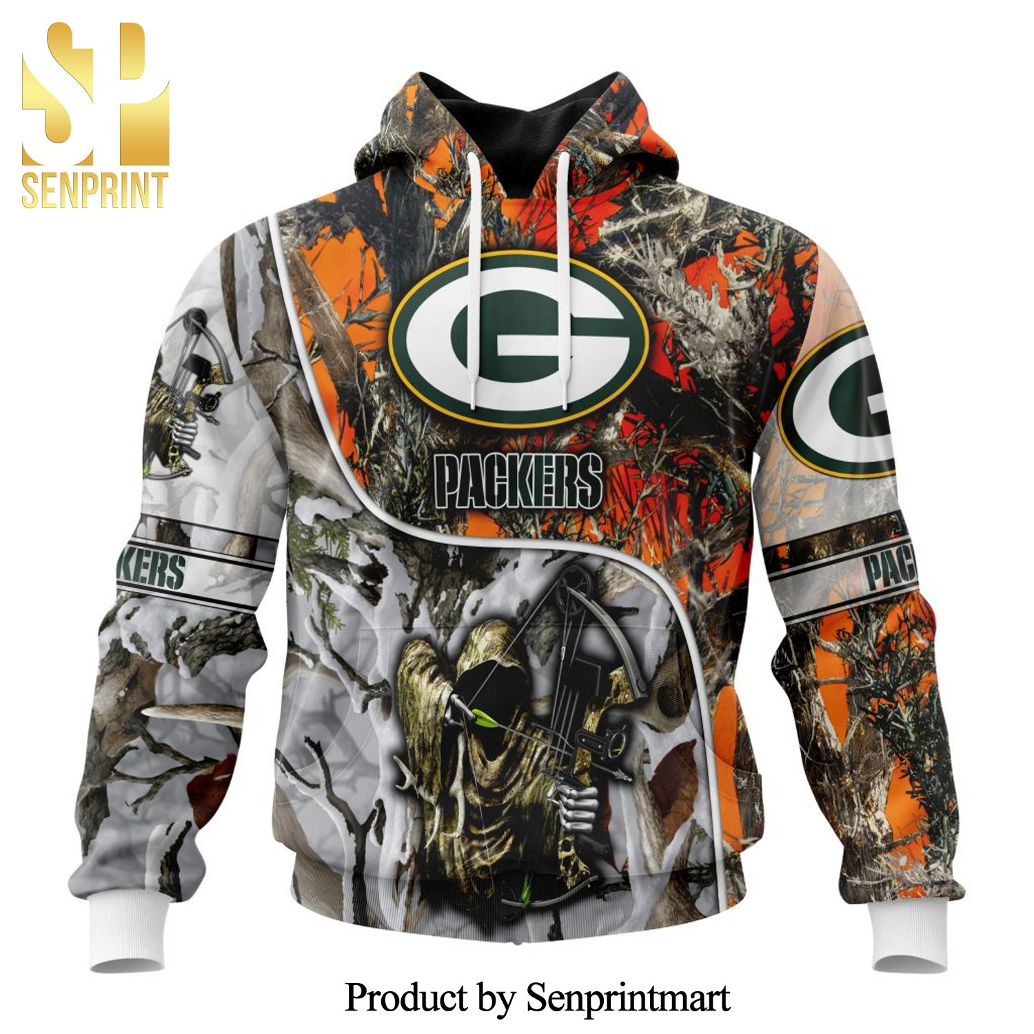 NFL Green Bay Packers Special Fall And Winter Bow Hunting All Over Printed Shirt