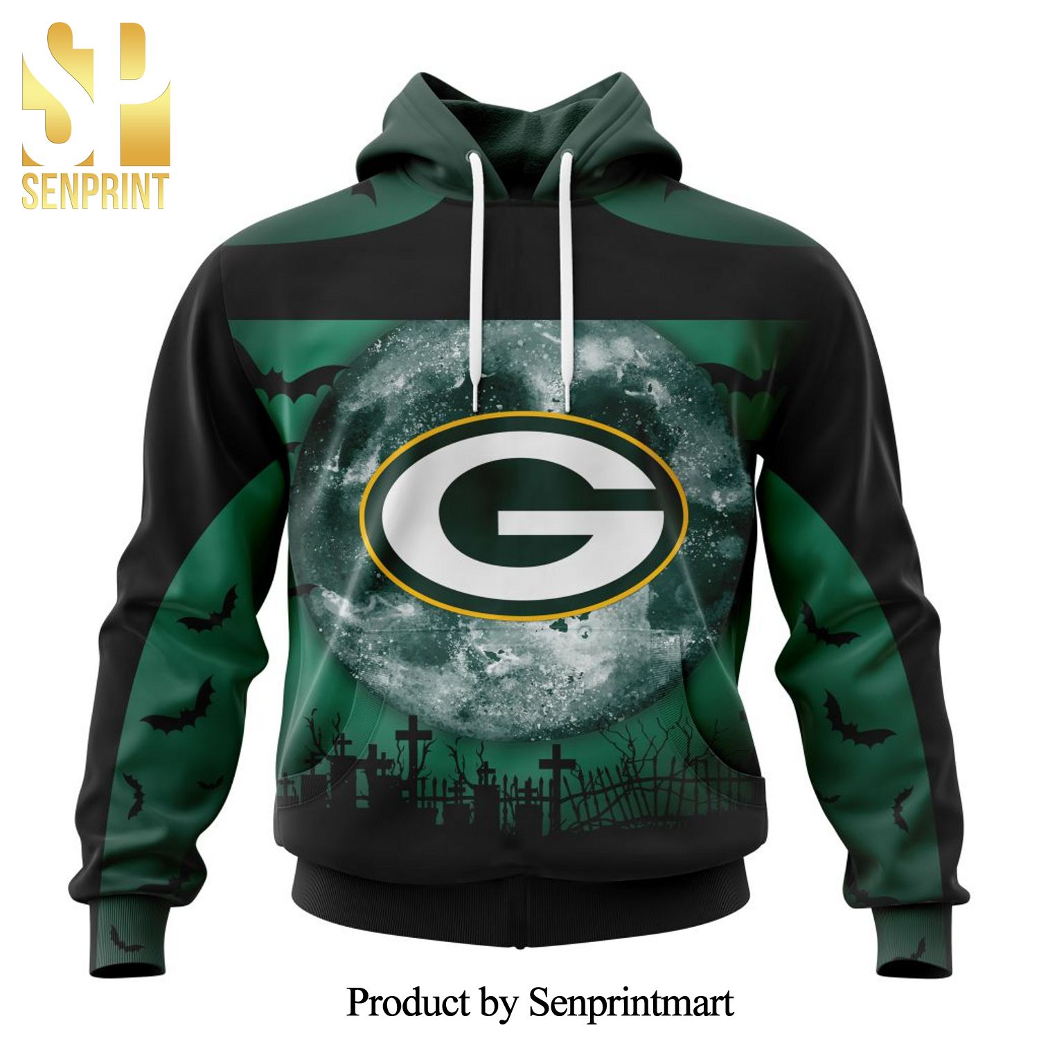 NFL Green Bay Packers Version Halloween All Over Printed Shirt