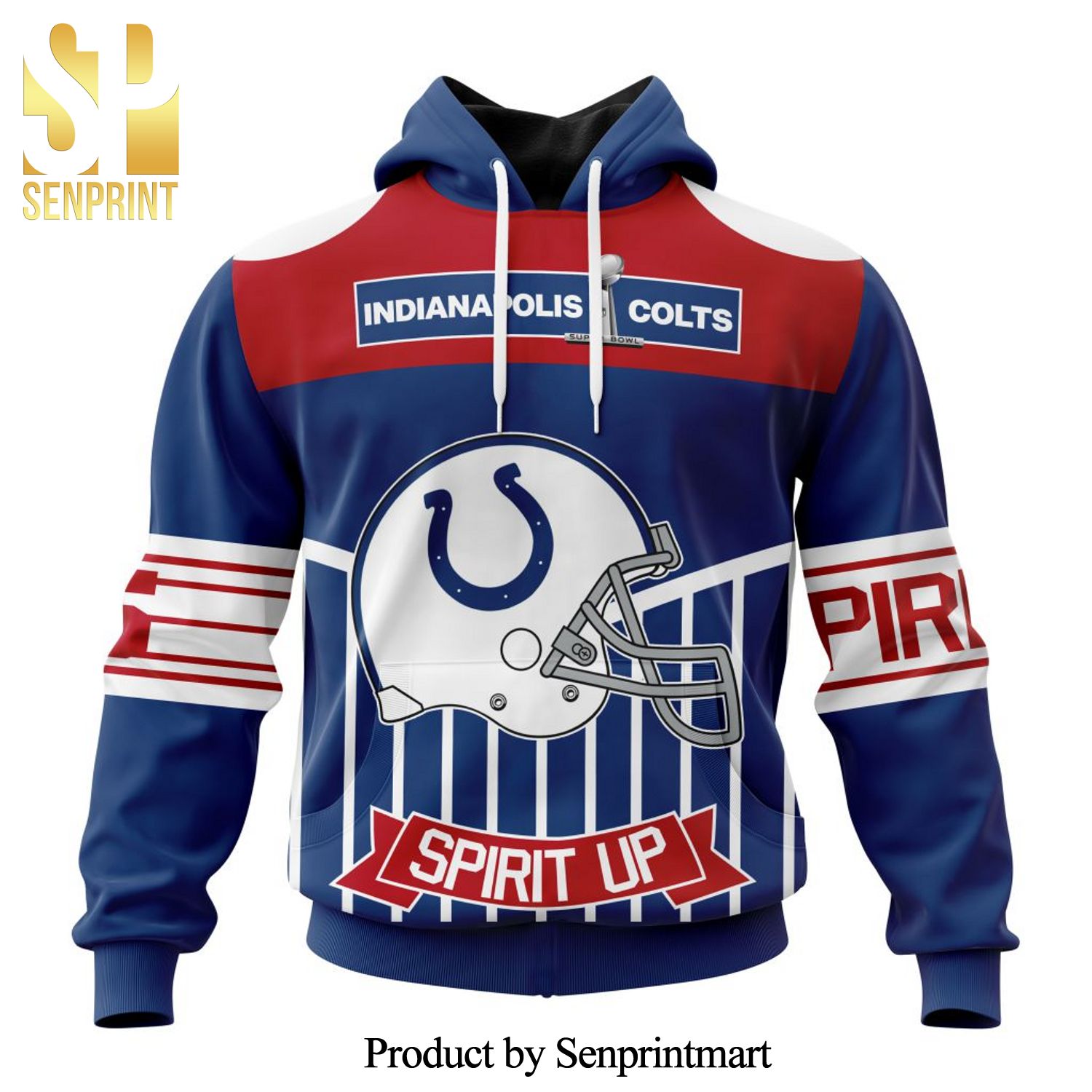 NFL Indianapolis Colts For Sport Fans With Art All Over Printed Shirt